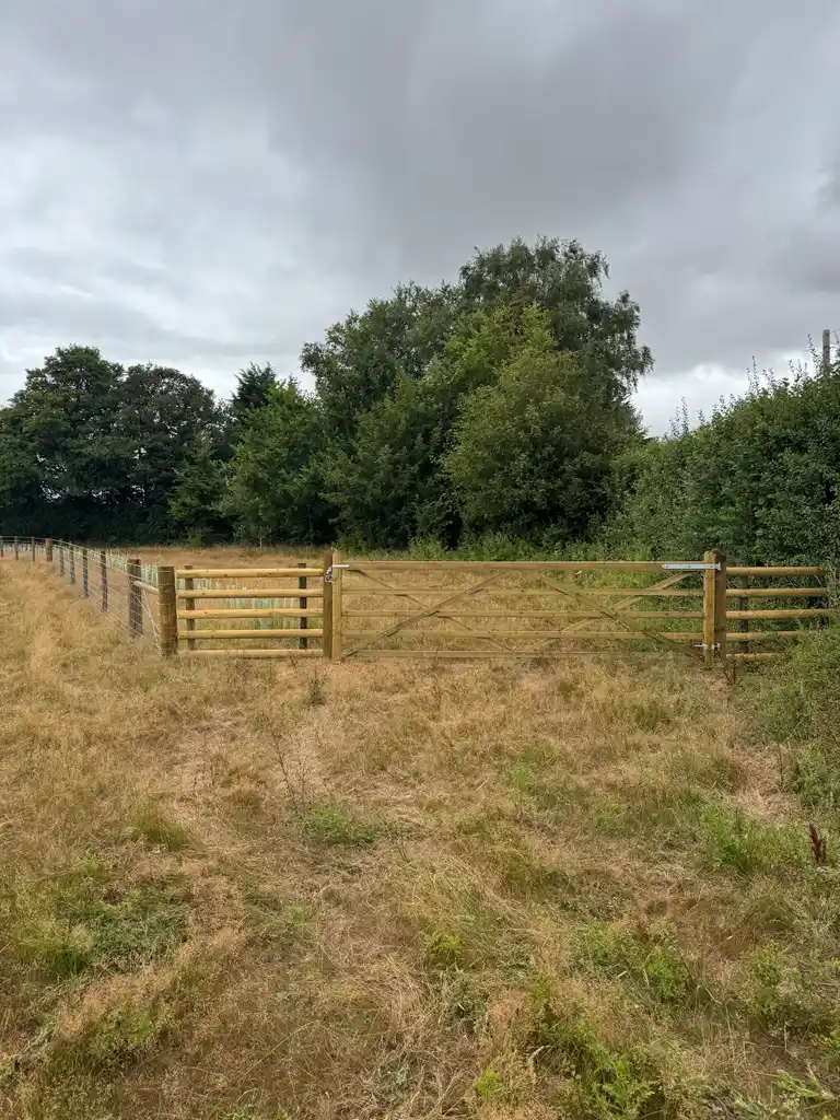 Pearson Fencing agricultural and rural fencing project 12 in Kent and Sussex
