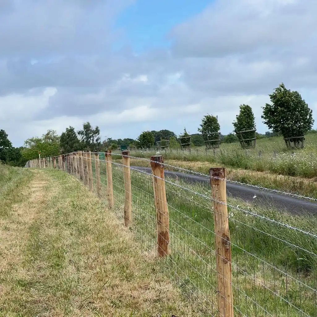 Pearson Fencing agricultural and rural fencing project 17 in Kent and Sussex